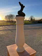 Load image into Gallery viewer, Maltese Limestone Base Pedestal