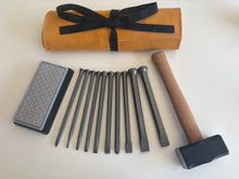 Load image into Gallery viewer, TT Mallet Head Full Chisel Sets & Tool Roll