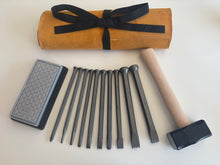 Load image into Gallery viewer, TT Mallet Head Full Chisel Sets & Tool Roll