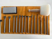 Load image into Gallery viewer, Fire-Sharp Mallet Head Full Chisel Set with Tool Roll