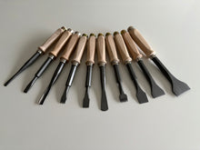 Load image into Gallery viewer, Wooden Handled Fire-Sharp Chisels