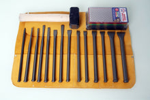 Load image into Gallery viewer, Fire-Sharp Mallet Head Full Chisel Set with Tool Roll