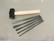 Load image into Gallery viewer, Mallet Head Fishtail Chisel Sets