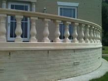 Load image into Gallery viewer, Garden Patio Natural Limestone Balustrade x 1m Sections