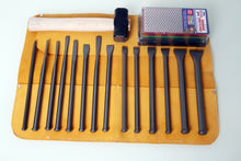 Load image into Gallery viewer, Fire-Sharp Mallet Head Full Chisel Set with Tool Roll