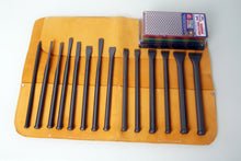 Load image into Gallery viewer, Fire-Sharp Mallet Head Full Chisel Set with Tool Roll
