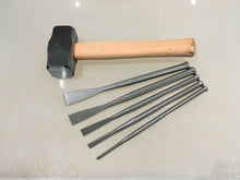 Load image into Gallery viewer, Mallet Head Fishtail Chisel Sets