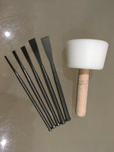Load image into Gallery viewer, Mallet Head Fishtail Chisel Sets