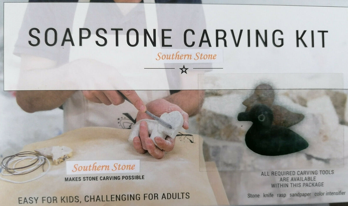 Soapstone Carving Kit