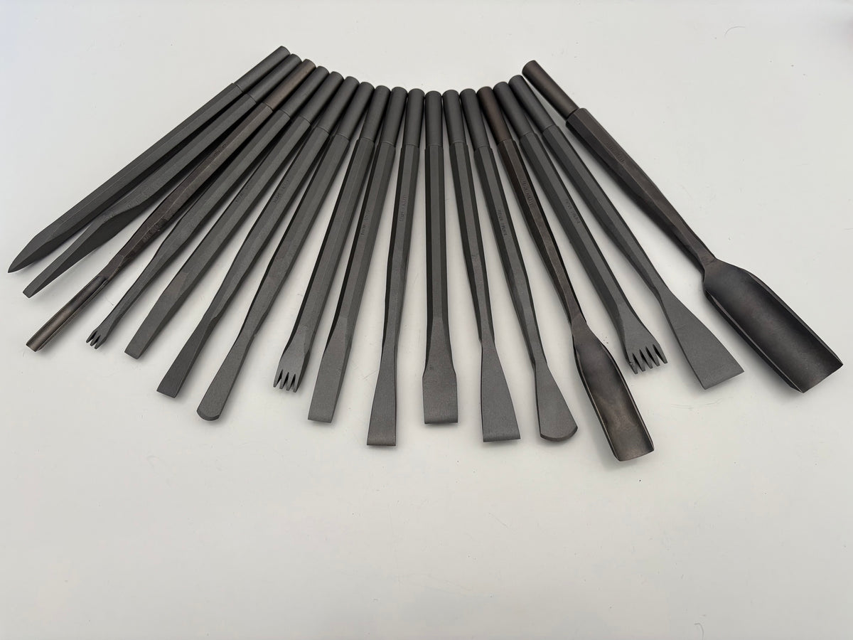Chisel Firefighters Pneumatic Fire-Sharp Chisels 10.2 & 12.5 Shank – Southern Stone and Tools