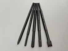 Load image into Gallery viewer, Tungsten Tipped Pneumatic Chisels 7.4 Shank
