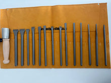 Load image into Gallery viewer, Fire-Sharp Full Chisel Set &amp; Tool Roll
