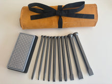 Load image into Gallery viewer, TT Mallet Head Full Chisel Sets &amp; Tool Roll
