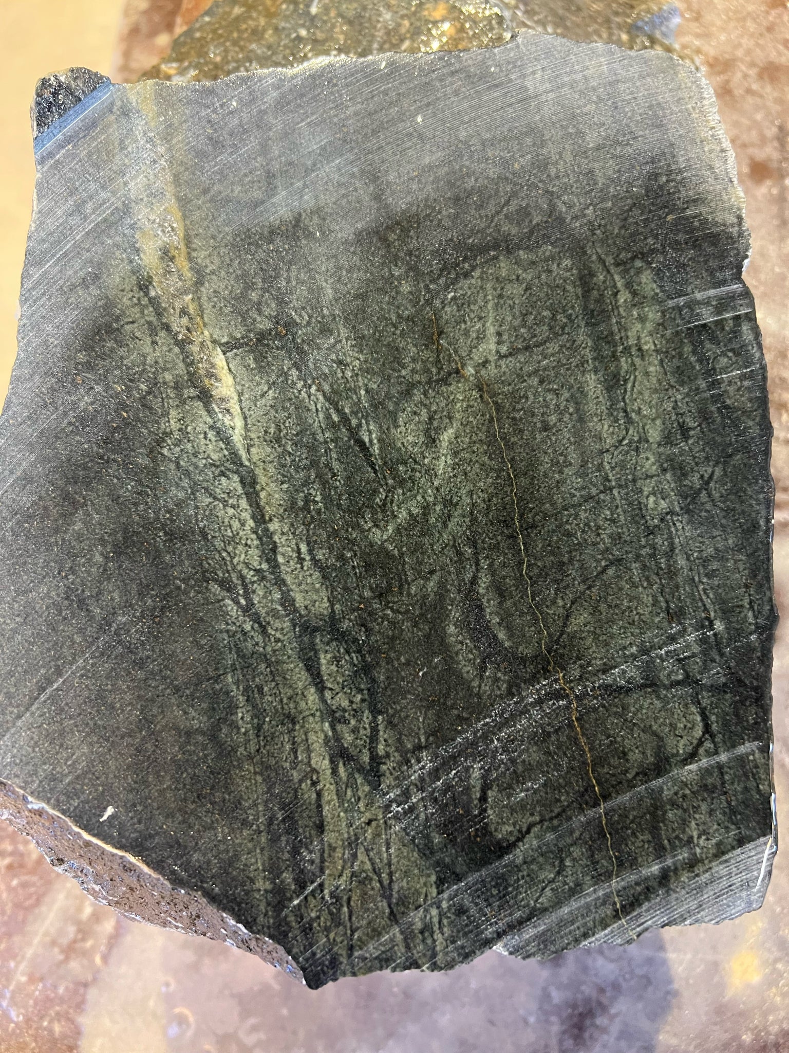 Black/Green Springstone – Southern Stone and Tools