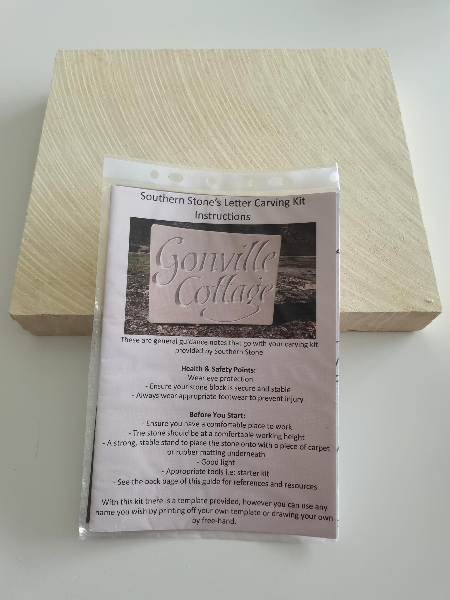 Lettering Kits – Southern Stone and Tools