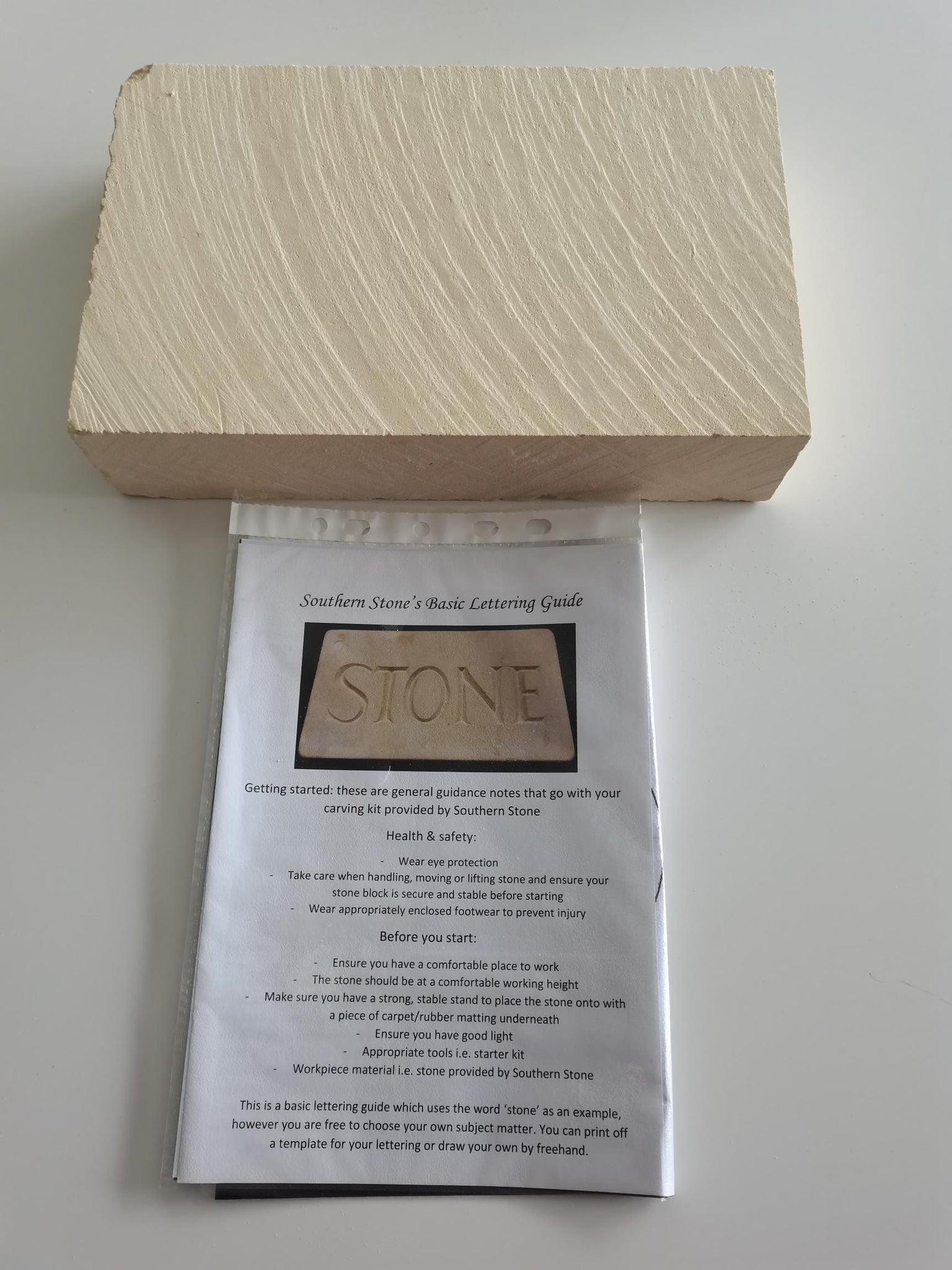 Lettering Kits – Southern Stone and Tools