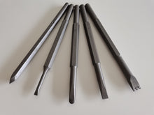 Load image into Gallery viewer, Tungsten Tipped Pneumatic Chisels 10.2 &amp; 12.5 Shank

